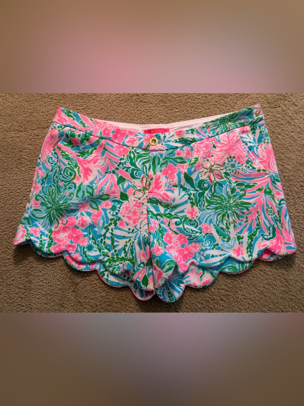 LILLY PULITZER BUTTERCUP KNIT SHORTS